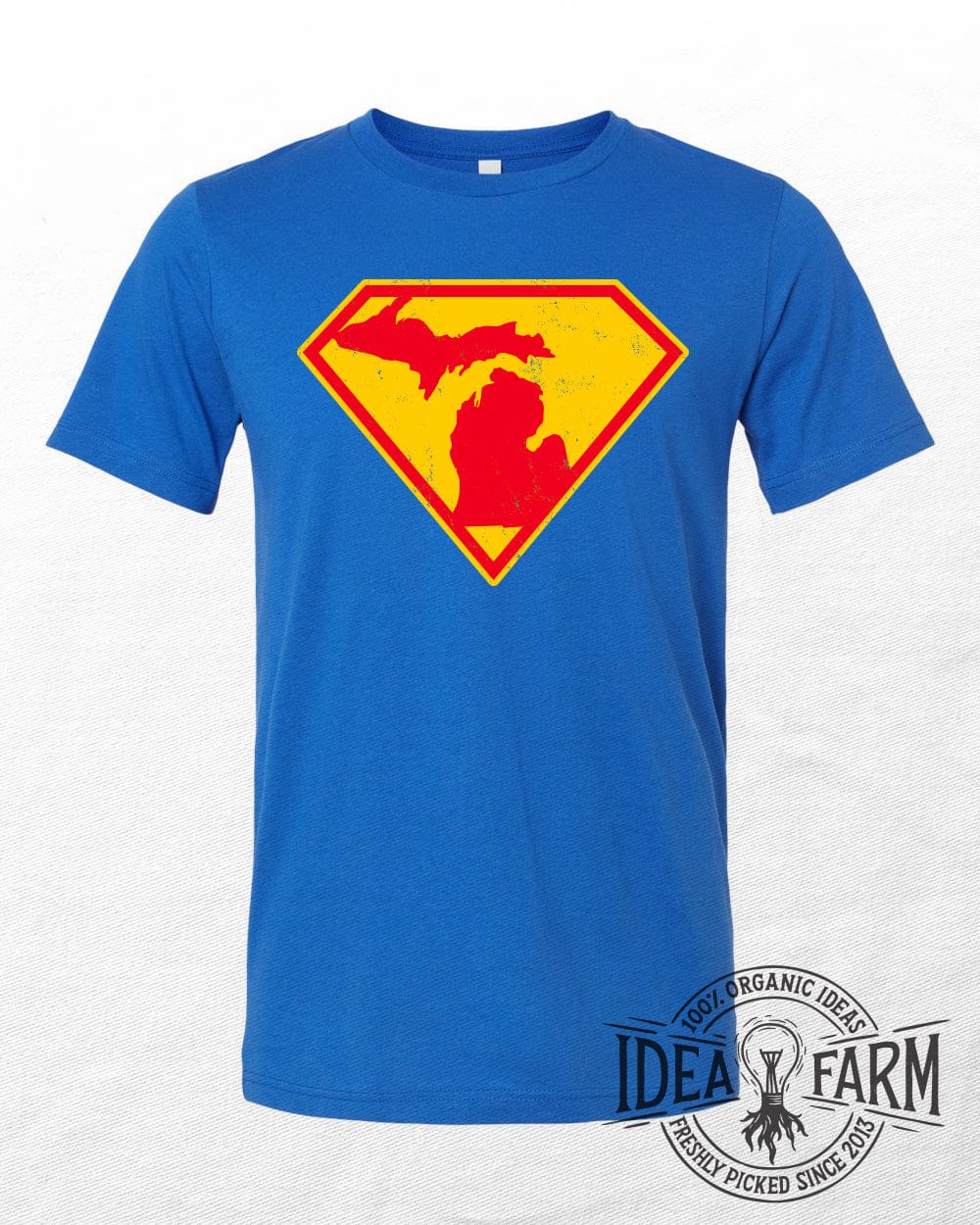 Tee See Tee Men's Apparel Super State™ Unisex T-Shirt | Idea Farm Fresh Pick