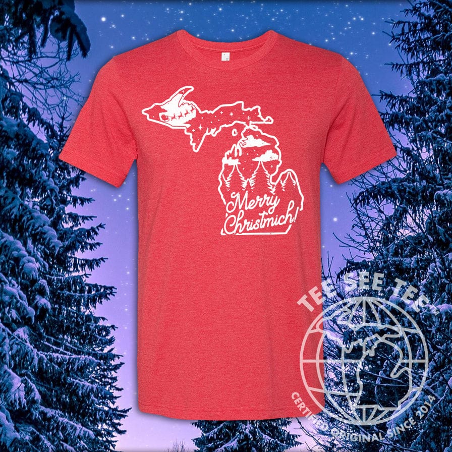 Merry Christmas Tall T-Shirt