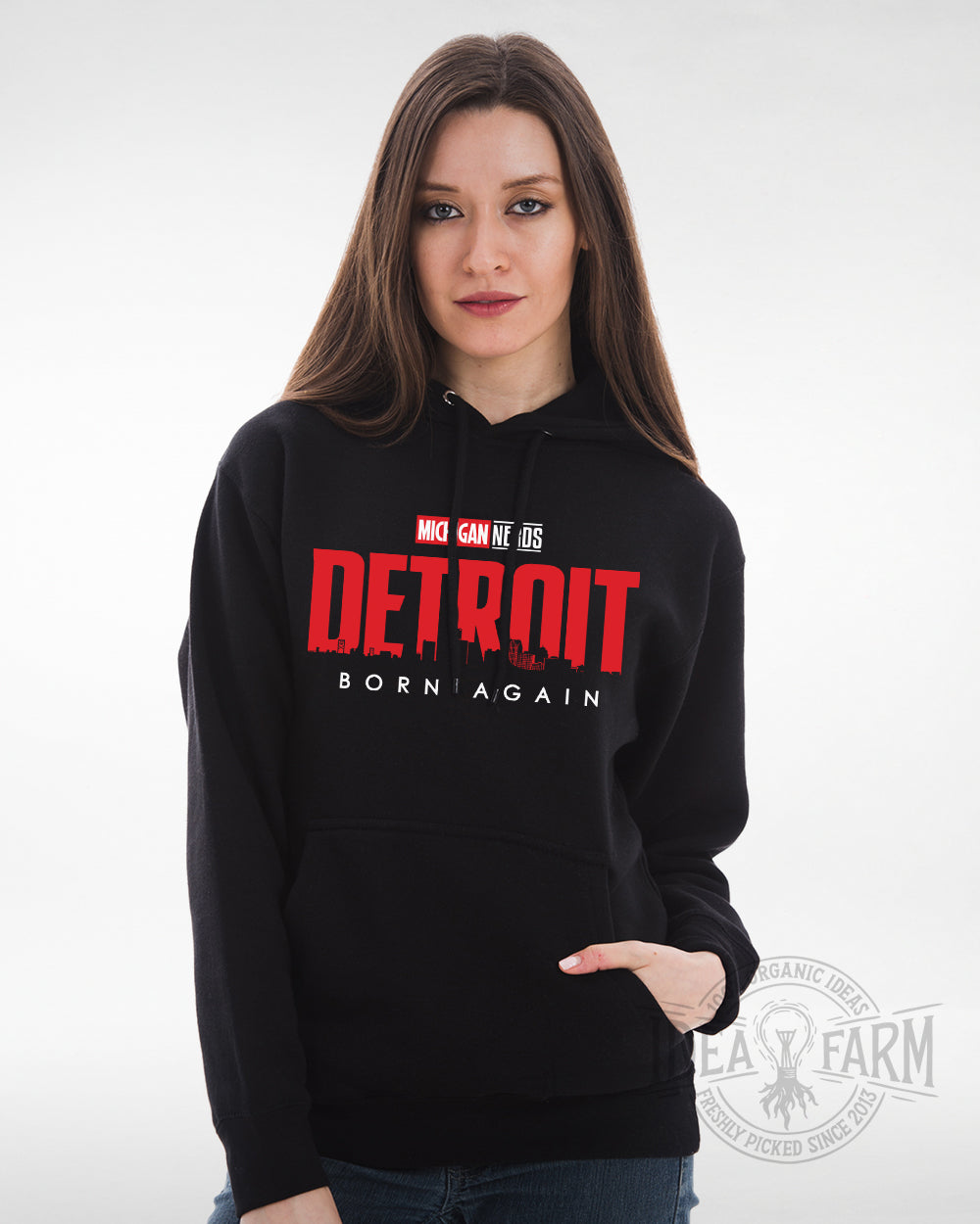 Detroit Born Again Pullover Hoodie