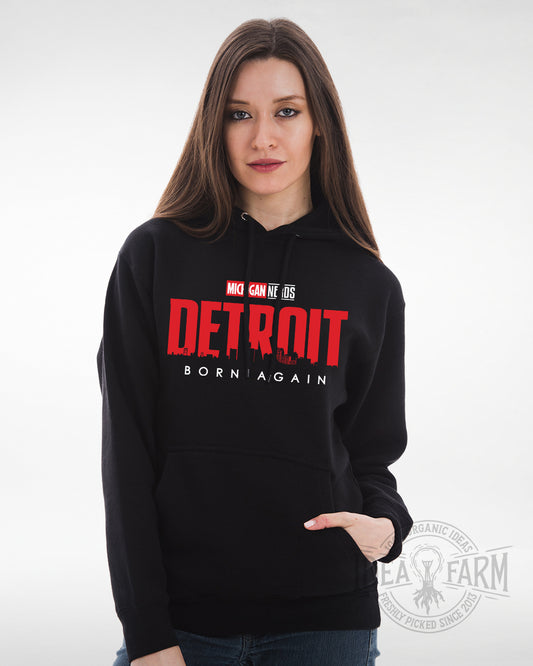 Detroit Born Again Pullover Hoodie