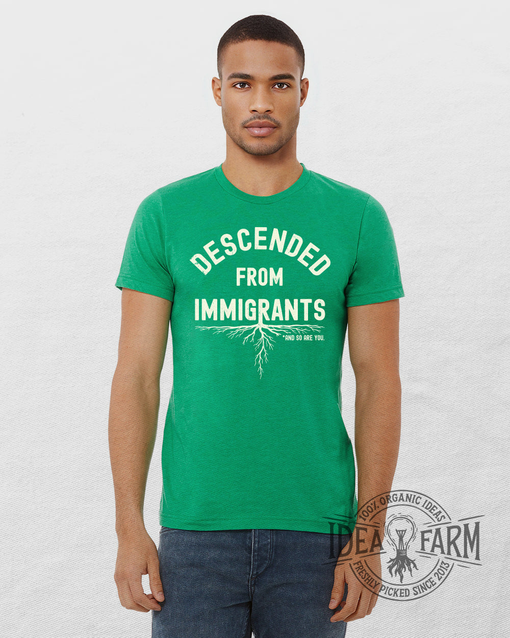 Descended From Immigrants Unisex T-Shirt
