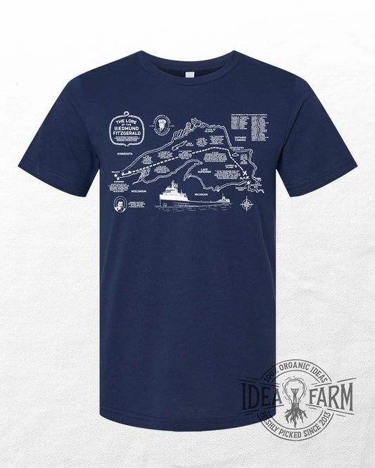 The Lore of the Edmund Fitzgerald Unisex T-Shirt
