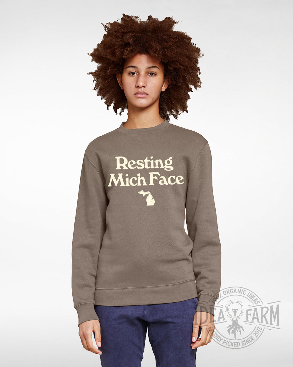 Resting Mich Face™ Crewneck Sweatshirt