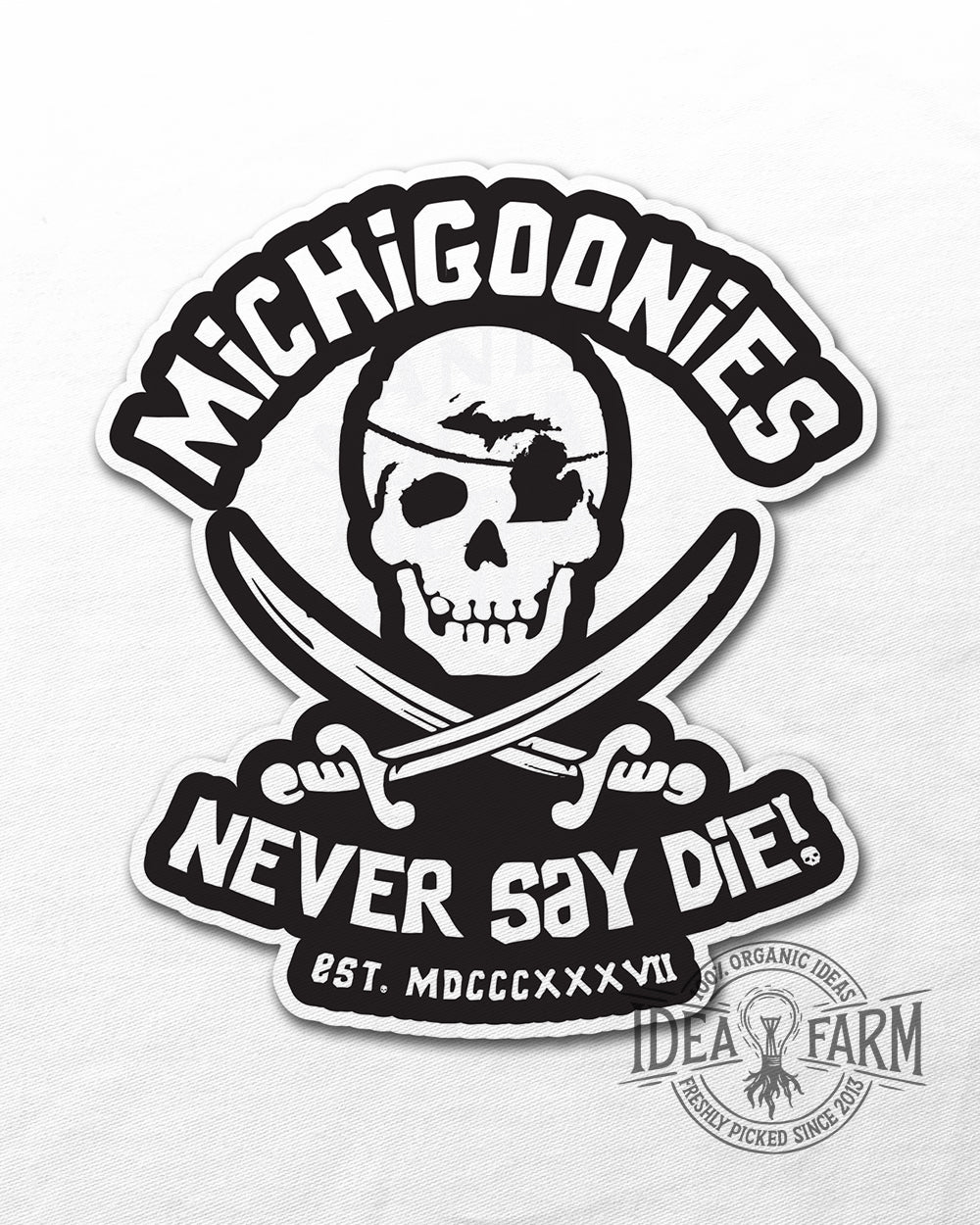 Michigoonies™ UV Coated Sticker