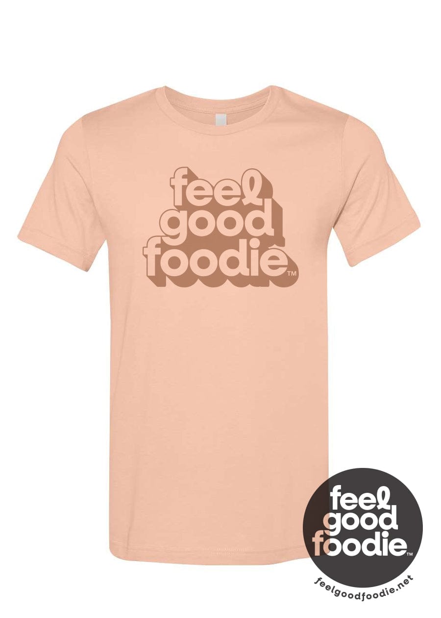 Tee See Tee Apparel & Accessories Feel Good Foodie™ | Raised Logo Tee