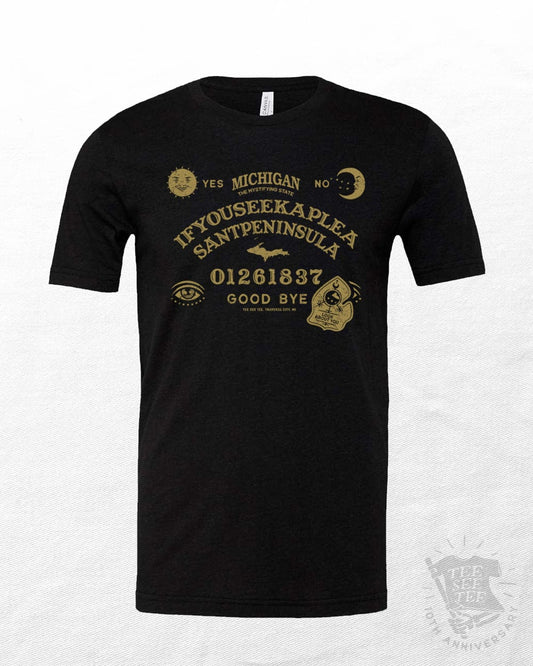 Tee See Tee Men's Apparel Mich-ouija Halloween T-Shirt | Tee See Tee Exclusive