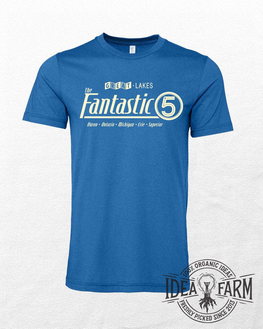Tee See Tee Men's Apparel The Fantastic Five™ Unisex Tee | Idea Farm Fresh Pick!