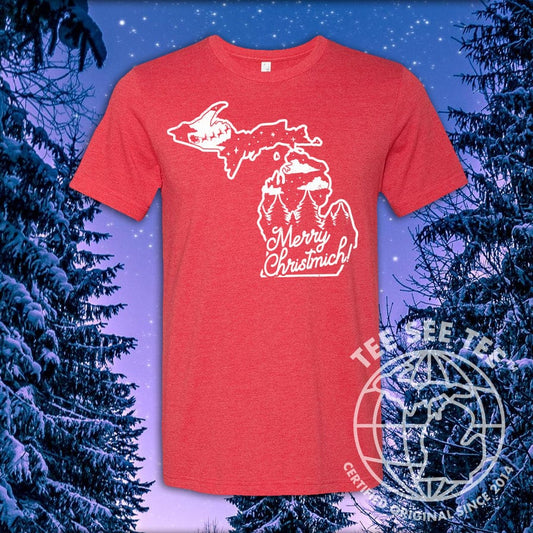 Merry Christmas Tall T-Shirt